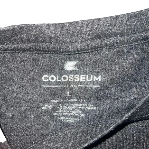 Colosseum Oklahoma‎ Sooners Grey Team Bar T-Shirt Size Large - Picture 2 of 3